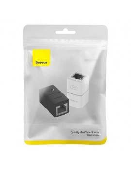 Baseus AirJoy Series Network Connector RJ-45 Ethernet Cable Connector 2pcs, Black (B00131100111-00)
