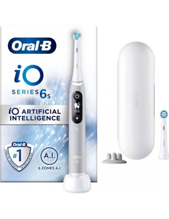 Oral-B Electric Toothbrush iO Series 6s Rotating/Oscillating, Anthracite Gray EU