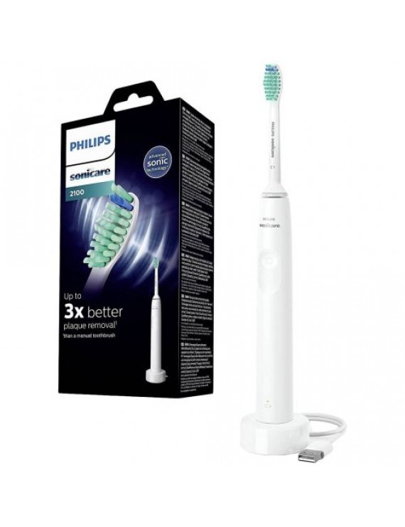 Philips Electric Toothbrush Sonicare 2100 Series HX3651/13 White EU