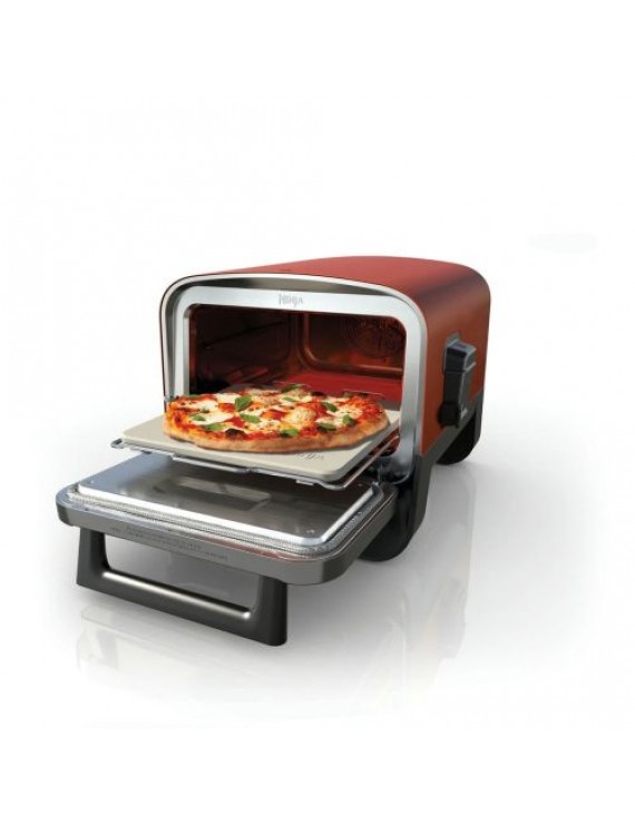 Ninja Woodfire Outdoor Pizza Oven 8-in-1, Red EU OO101EU