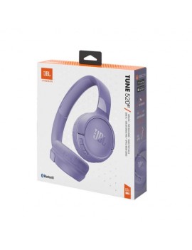 JBL Tune 520BT Bluetooth Wireless On-Ear Headphones Purple EU