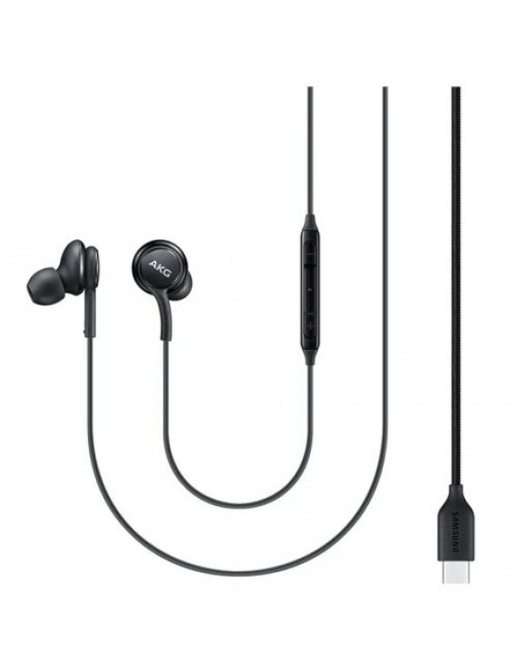 Samsung Headset AKG EO-IC100 Type-C In-Ear Stereo Black EU (EO-IC100BBEGEU)
