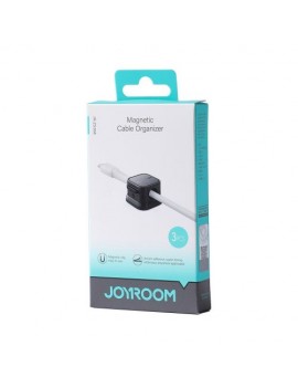 Joyroom Cable Organizer Magnetic up to 7.5 mm diameter, (3pcs), Black (JR-ZS368)