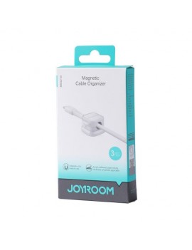 Joyroom Cable Organizer Magnetic up to 7.5 mm diameter, (3pcs), White (JR-ZS368)