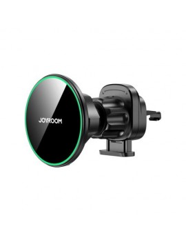 Joyroom Car Mount Magnetic Wireless Charger (Air Outlet Version) 4.7 - 6.8 inch, PD 15W, Qi2, Black (JR-ZS412)