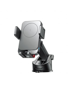 Joyroom Car Mount Magnetic Wireless Charger (Dasboard Version) 68 – 95 mm, 15W Max, with USB to Type-C cable (1m), Black (JR-ZS241S)