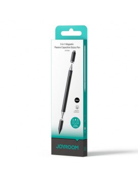 Joyroom Tablet acc. Passive Magnetic Capacitive Stylus Pen 3-in-1 for Touchscreen, Black (JR-BP561)