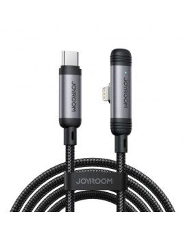 Joyroom Type-C - Lightning EnjoyX Series 90 Degree Cable A56, 30W, 480mb/s, 1.2m, Black (S-A56)