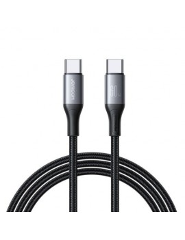 Joyroom Type-C - Type-C Flash Series Cable A28, 60W, 480mb/s, 2m, Black (S-A28_CCB2)