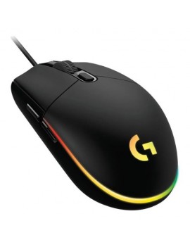 Logitech Mouse Wired G102 LIGHTSYNC, 6 Buttons, 8000 DPI, Black EU (910-005823)