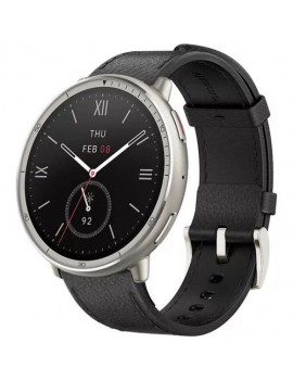 Amazfit Active 2 NFC, 43,9mm with Leather Strap, Black EU W2433EU1N