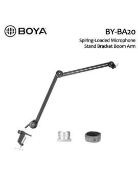 BOYA Holder, Suspension Arm, Spring-Loaded (plastic) Black EU