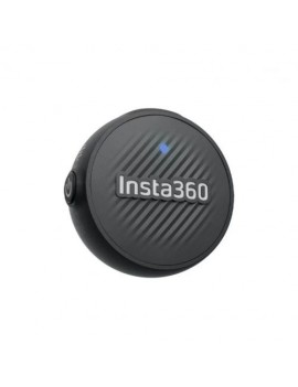 Insta360 Mic Air Microphone Wireless, 1 receiver and 1 transmitter, Black EU