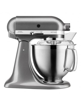 KitchenAid Artisian Food Processor 4.8L, 300W, 10 Speed, Silver Gray EU 5KSM185