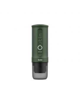 Outin Nano Portable Espresso Machine, 80ml, 7500mAh, Forest Green EU