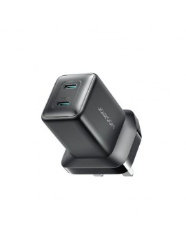 Joyroom Travel Charger (UK) C+C. PD 45W, Black (JR-TCG17)