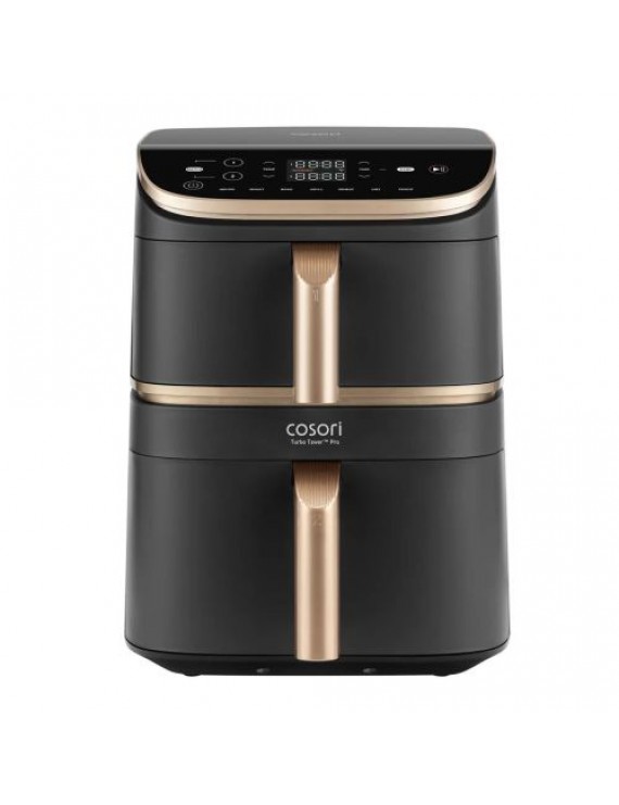 Cosori Turbo Tower Air Fryer 6.5L+4.3L Black EU KAAPAFCSSEU0246Y
