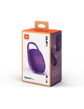 JBL CLIP 5 Bluetooth Wireless Speaker Purple EU