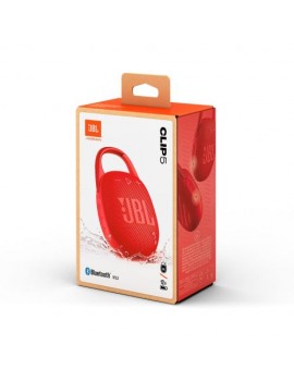 JBL CLIP 5 Bluetooth Wireless Speaker Red EU