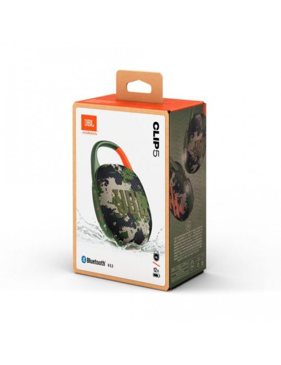 JBL CLIP 5 Bluetooth Wireless Speaker Squad EU