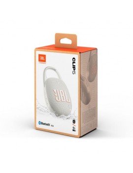 JBL CLIP 5 Bluetooth Wireless Speaker White EU