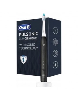 Oral-B Electric Toothbrush Pulsonic Slim Clean 2000, Black EU