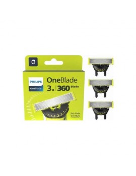 Philips Shaver OneBlade 360 Replacement Blades QP430/50 (3pcs) Gray Eu