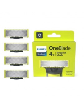 Philips Shaver OneBlade Replacement Blades QP240/50 (4pcs) Gray Eu