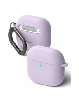 Ringke AirPods 4 Case Silicone Light Purple