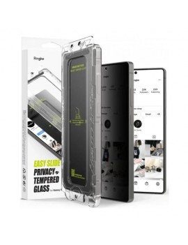 Ringke Galaxy S25 Ultra Screen Protector Premium Easy Slide Privacy Tempered Glass 9H with installation jig (2pcs) Transparent - ONLY BOX DAMAGE