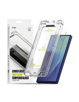 Ringke Galaxy Z Fold 7 Screen Protector Cover Display Premium Easy Slide Tempered Glass 9H (2pcs) Transparent