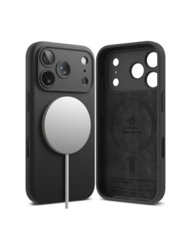 Ringke iPhone 17 Pro Case Silicone Magnetic Black