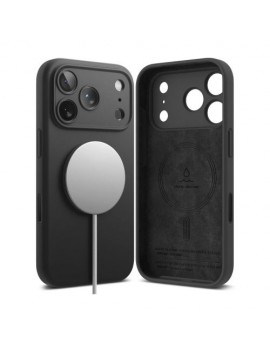 Ringke iPhone 17 Pro Max Case Silicone Magnetic Black