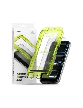 Ringke iPhone 17 Pro Screen Protector Premium Easy Slide AR Tempered Glass 9H with installation jig Transparent