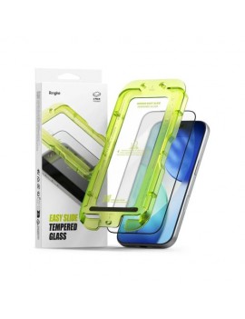 Ringke iPhone 17 Pro Screen Protector Premium Easy Slide Tempered Glass 9H with installation jig (2pcs) Transparent