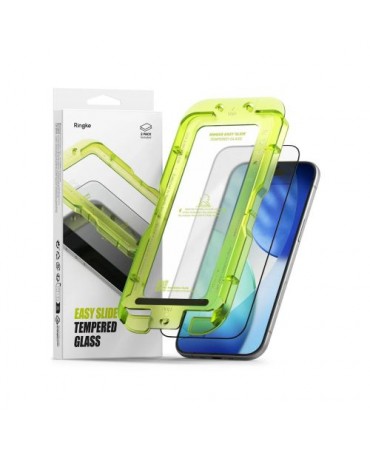 Ringke iPhone Air Screen Protector Premium Easy Slide Tempered Glass 9H with installation jig (2pcs) Transparent