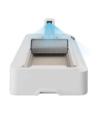 Petkit Purobot CRYSTAL DUO Intelligent Self-Cleaning Cat Litter Box with AI Camera White EU