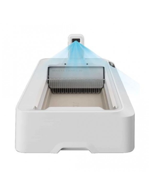 Petkit Purobot CRYSTAL DUO Intelligent Self-Cleaning Cat Litter Box with AI Camera White EU