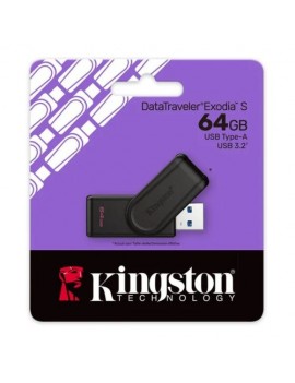 Kingston Pendrive 64GB DataTraveler Exodia S USB 3.2 Black EU (DTXS/64GB)