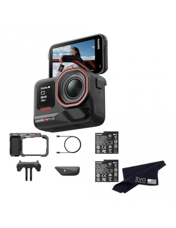 Insta360 Ace Pro 2 Action Camera 8K Xplorer Bundle Dual Battery Black EU
