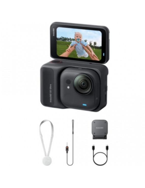Insta360 GO Ultra Action Camera 4K Standard Bundle Midnight Black EU
