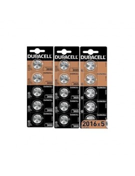 DURACELL Battery (CR2016) Button Lithium (5 batteries / blister) 3V