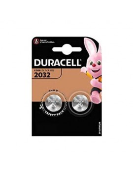 DURACELL Battery (CR2032) Button Lithium (2 batteries / blister) 3V