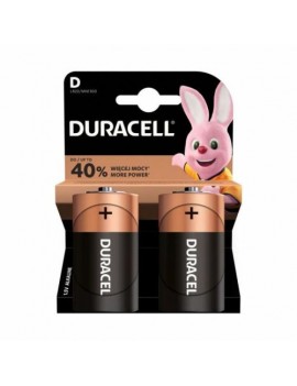 DURACELL Battery (LR20) D Alkaline Basic (2 batteries / blister) 1.5V