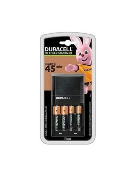 DURACELL Battery Charger CEF27 - 2pcs of (AA) NiMH 1300mAh + 2pcs of (AAA) NiMH 750mAh. 1.2V