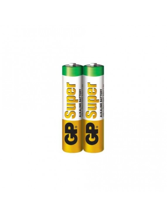 GP Battery (LR03) AAA Alkaline Super (2 batteries / shrink) 1.5V