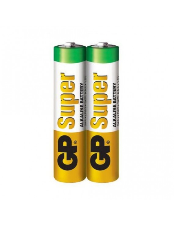 GP Battery (LR03) AAA Zinc Super (2 batteries / shrink) 1.5V