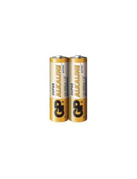 GP Battery (LR6) AA Alkaline Super (2 batteries / shrink) 1.5V