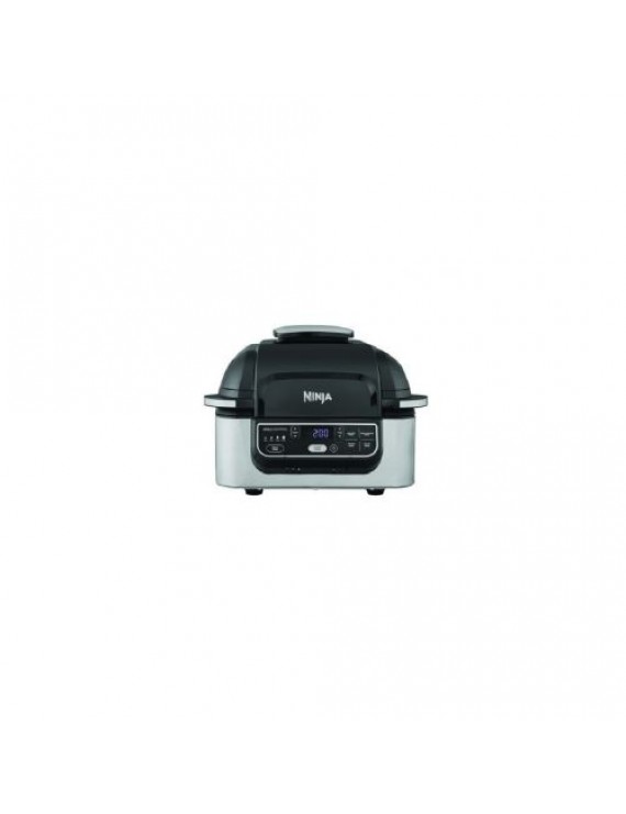 Ninja Foodi Smart Grill and Air Fryer 5.7L Dishwasher Safe Parts, Black / Silver EU AG301EU
