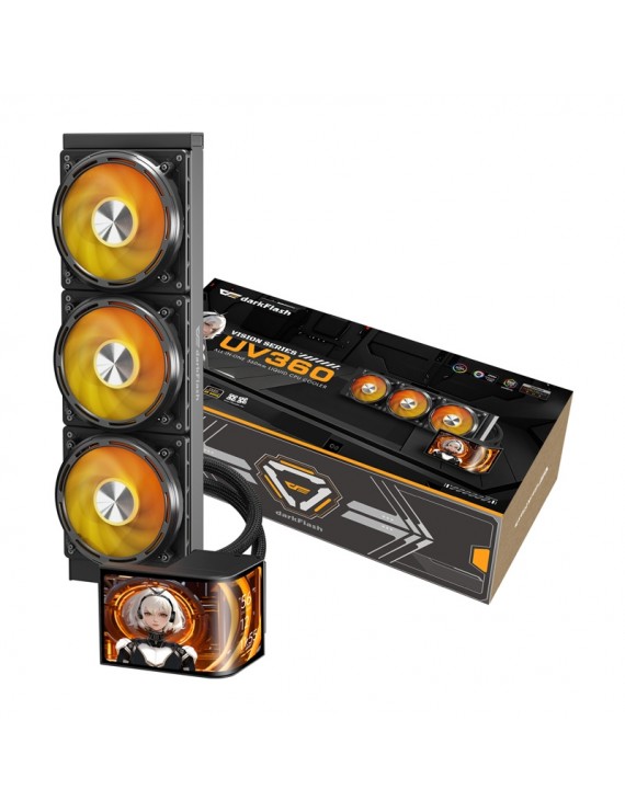 CPU Cooler DarkFlash UV360 (black)